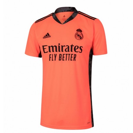 Koszulka Real Madryt Bramkarska Wyjazdowe Koszulki Piłkarskie 2020-2021 Krótki Rękaw